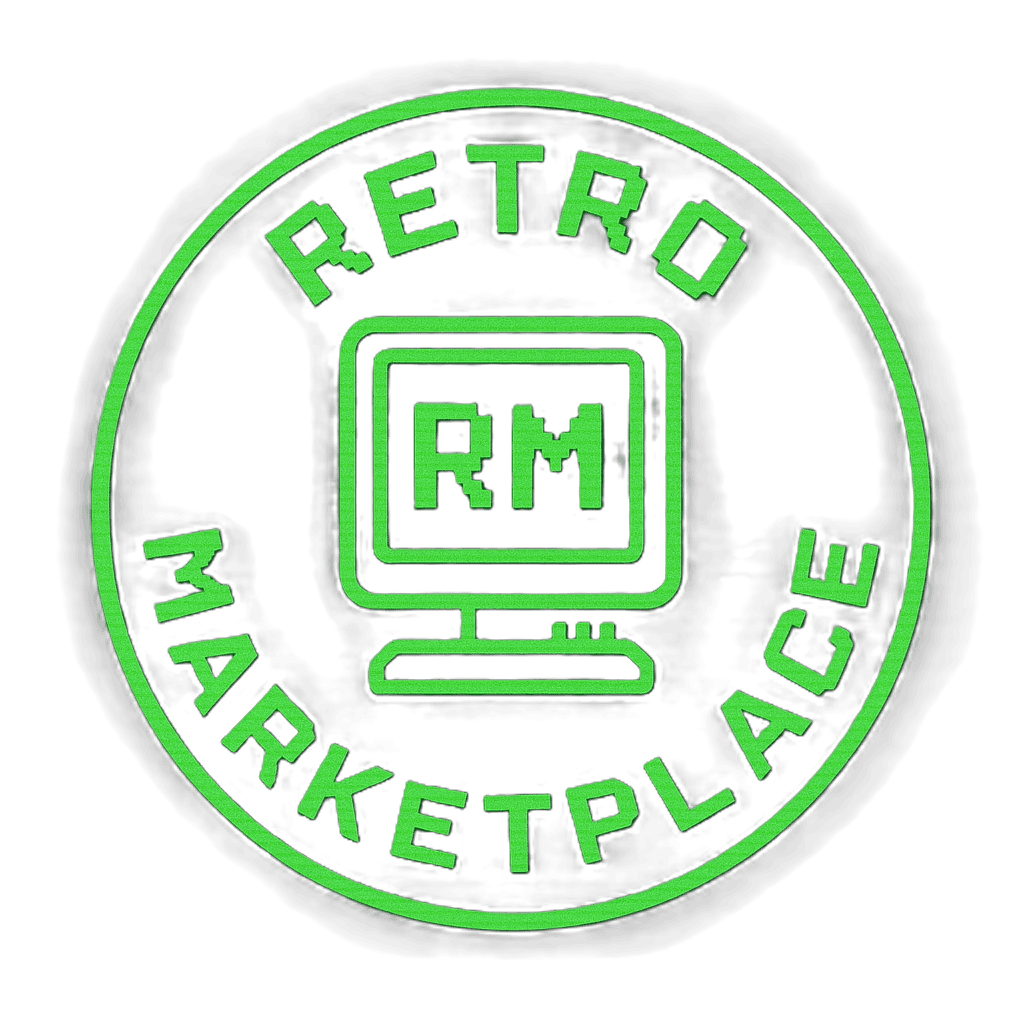 Retro Marketplace Logo